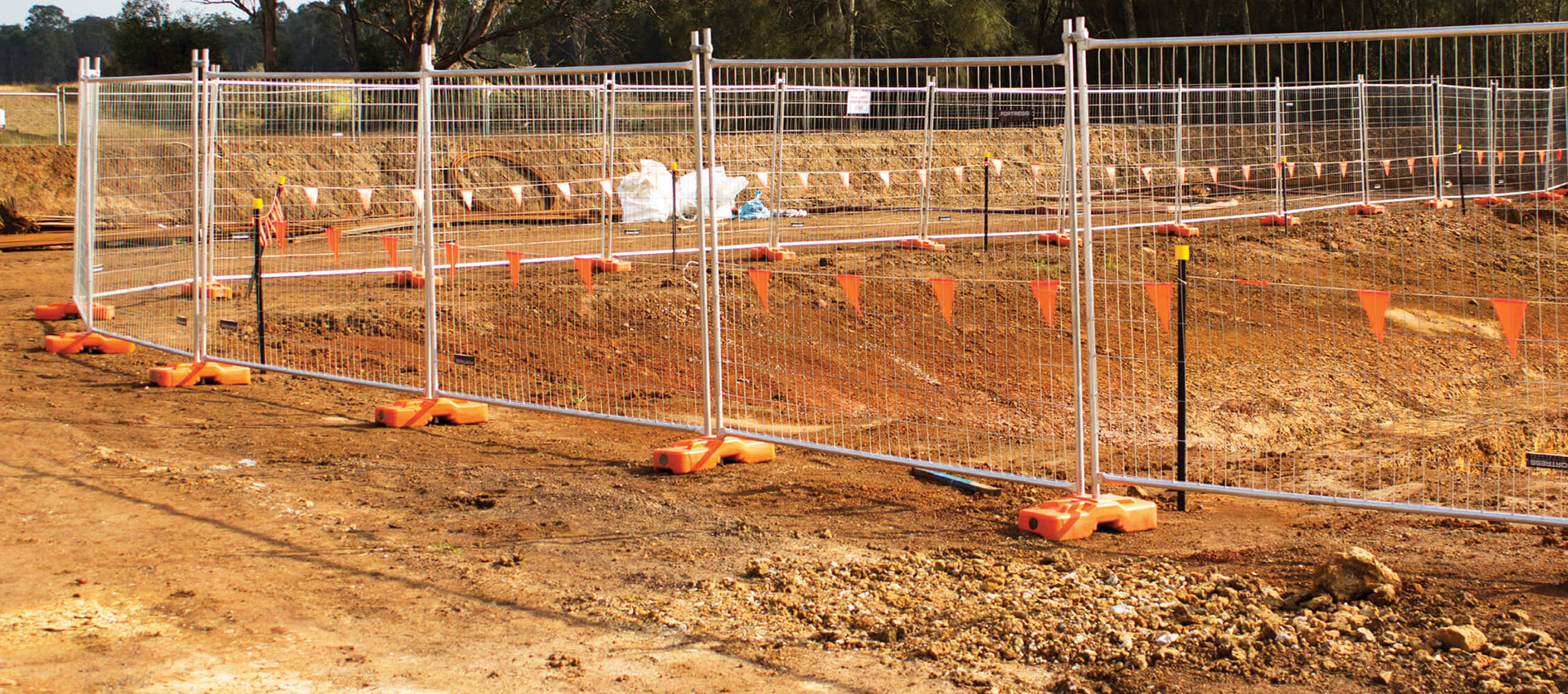 Temporary fencing